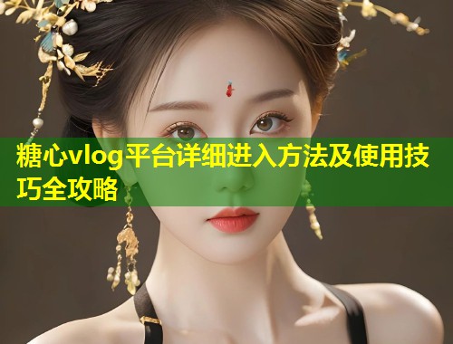 糖心vlog平台详细进入方法及使用技巧全攻略