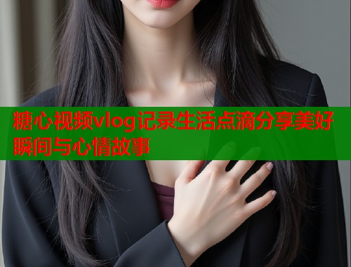 糖心视频vlog记录生活点滴分享美好瞬间与心情故事